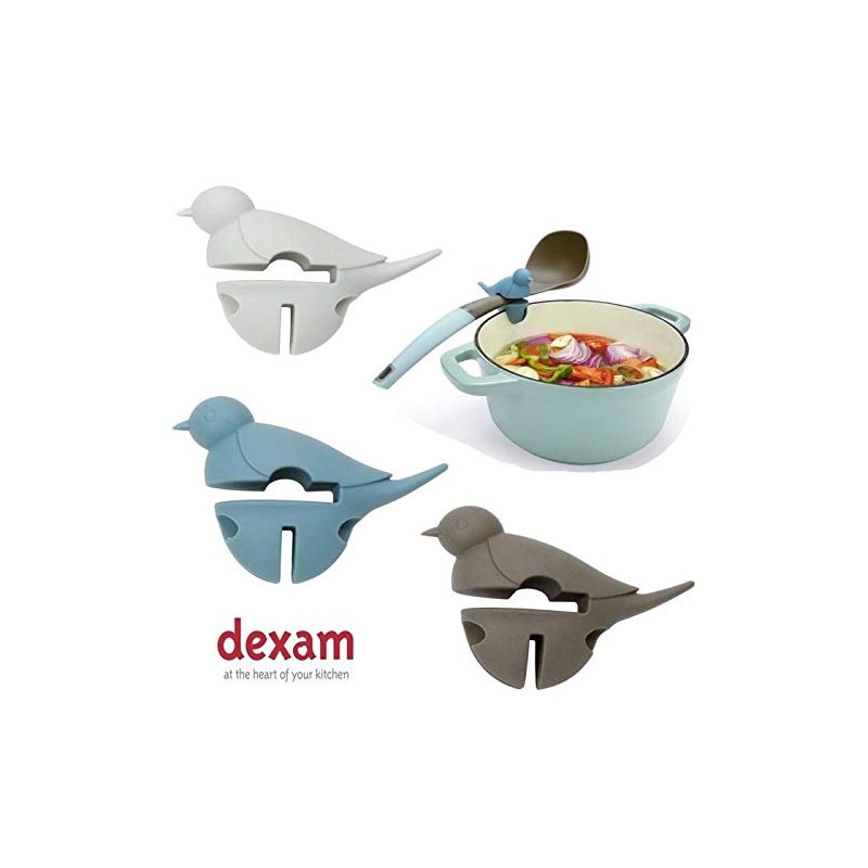 Spoon rest Small gray bird 3 in 1 - Dexam