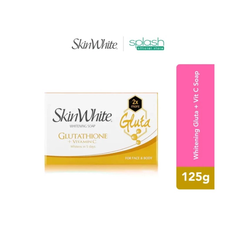 SkinWhite Advanced Power Whitening Glutathione + Vitamin C Soap 125g