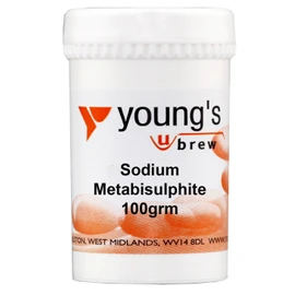 Youngs Sodium Metabisulphate 100g