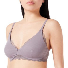 Triumph Women's Natural Spotlight Maternity Bra, Opaque, pigeon grey