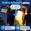 Solar Motion Sensor Outdoor Wall Lights for Home Security –