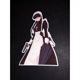 Roberta Black Lagoon Glossy Sticker Anime Waterproof!