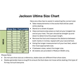 Jackson Ultima Softec Sport Ice Skates Men & Boys Ice Skates – Comfortable Recreational Hockey Skates for Ice Skating, Size 8 Medium Width