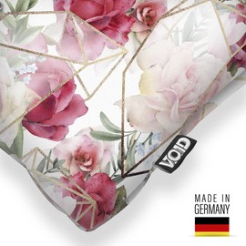 VOID Rose Greenhouse Design Cushion Cover Sofa Cushion Decorative Easter Outdoor Cushion Cushion Size: 50 x 50 cm