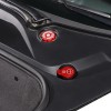 Unbranded 4PCS Red Alloy Engine Oil Cap Radiator Water Tank