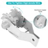 Electric Fence in-Line Wire Strainer, Heavy Duty Inline Ratchet Strainer