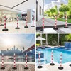 Edinstry 6mm x 12.5M Plastic Chain Barrier for Crowd Control,