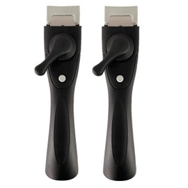 lzteck Twins Pack Detachable Handle 2 Sets Removable Handle Black, Clip Handle, Universal Detachable Handle, Replacement Handle, Pot Woks Frying Pan Stockpot Handle,Anti-Scalding