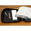 Bible Cover - Distressed Leather Look-Extra Extra Large-Black