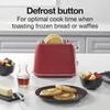 Proctor Silex Plastic 2 Slice Toaster, Bagel, Defrost & Cancel