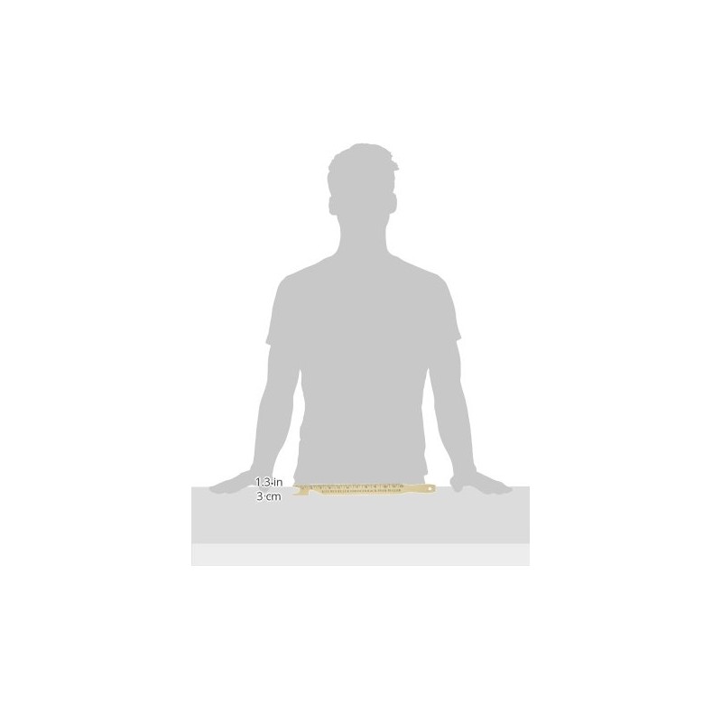 Fox Run Oven Rack Push/Pull Kitchen Ruler, 0.25 x 1.25