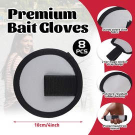 8 Pack Lure Wrap, Rod Armour Lure Wraps, Fishing Hook Covers Lure Shield Guard to Keep Fishermen Safe for Fishing Rod, 4 Inch