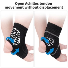 Ankle Brace, 2 Pack Breathable & Strong Ankle Brace for Sprained Ankle, Stabilize Ligaments, Prevent Re-Injury, Ankle Braces for men & women with Adjustable Wrap, (XL)