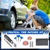 Zonon 29 Pcs Tire Repair Patch Tool Kit Including 24pcs