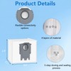14 Pack Dust Bag Replacement for Roborock Q7 M5+, Q10