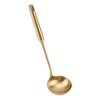 Cuchara de cucharón de acero inoxidable, cuchara de cocina, cucharón