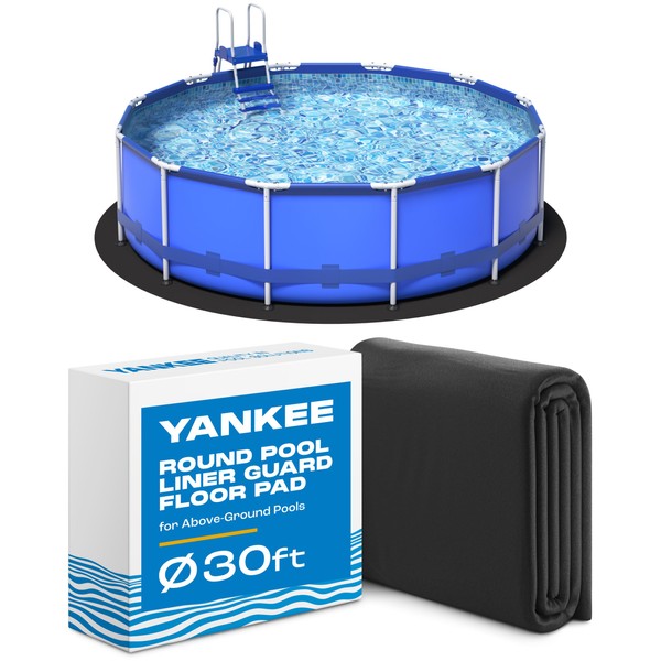 Yankee Pool Liner Pad, 30 Ft Round Pool Liner Pad,