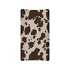 HUISEFOR Cow Print Changing Pad Cover Brown Diaper Changing Pad