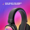 STEALTH Gaming Light Up Charging Headset Stand - Glow Black,