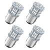 Melphan-Auto Melphan-Auto 1157 Led Brake Light Bulb Red, 12V-24V 1157