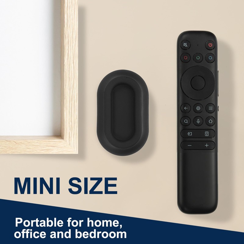 PATIKIL Magnetic Remote Control Holder Wall Mount, Silicone Remote Control