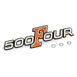 Side Cover Emblem w/Clips - Fits Honda CB500K - 1971-1973