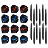 Rose Kuli Plastic Arrowhead Dart 12 Pieces 18g Electronic Arrows