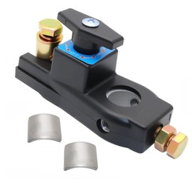 Battery Disconnect Switch for Car/RV/Marine - Universal 12V/24V Power Cut Off Switch with Manual Control (Heavy Duty Battery Kill Switch 1-Pack)