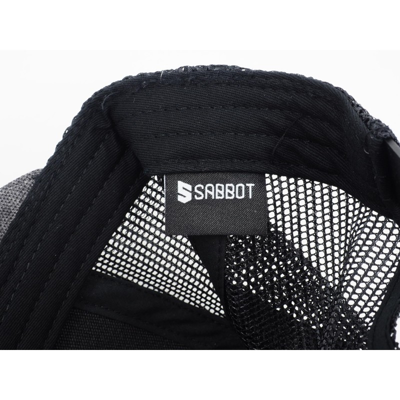 SABBOT Luke Snapback Cap, Modern Mesh Cap, Adjustable Trucker Hat,
