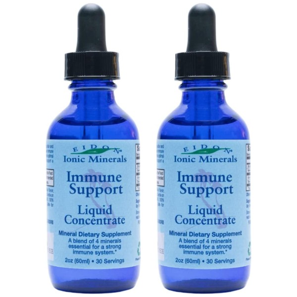 Eidon Immune Support Supplement Liquid Concentrate - Mineral Drops with