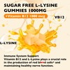 L-Lysine Gummies 1000mg - L-Lysine Supplements for Kids and Adults