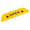 X AUTOHAUX 4pcs Car Door Reflective Sticker Open Warning Safety