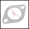 Hihaha 2.1" Inner Dia 2 Bolts Car Exhaust Muffler Gasket
