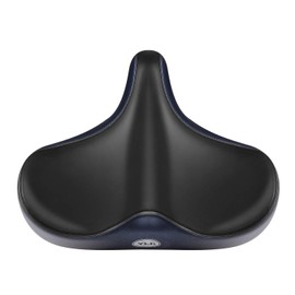 Oversized Comfort Bike Seat Comfortable Replacement Bike Saddle Memory Foam Soft Bike Saddle Waterproof Universal Fit Bicycle Seat for Women Men (b-Indoor)