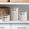 Oggi Stainless Steel Kitchen Canister 26 fl oz, Gray -