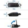 Hawkeye [Black] Putter Cover Holder, Carabiner Power Clip for Grabbing