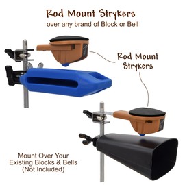 Native Tongue Percussion Rod Mount Stryker, Percussion Rod Arm Hand Striker