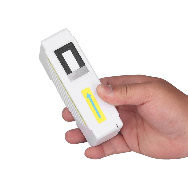 White Fiber Optic Cleaning Box Lightweight SC FC ST LC