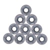 10 Pcs Lathe Carbide Blade Round Wood Turning Cutter High