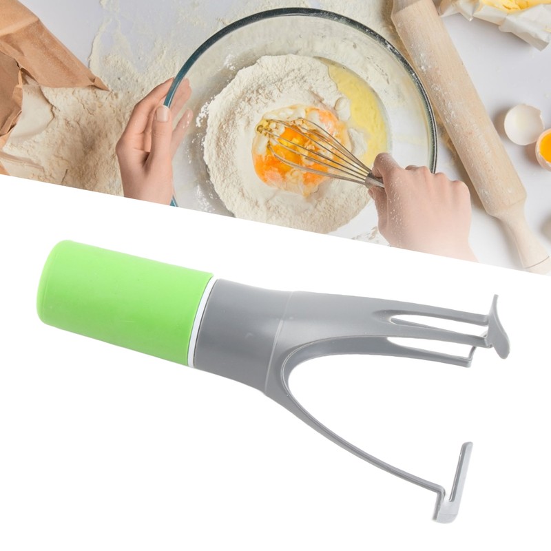 Pan Stirrer Triangle Egg Whisk Plastic Easy Operation Dishwasher Safe