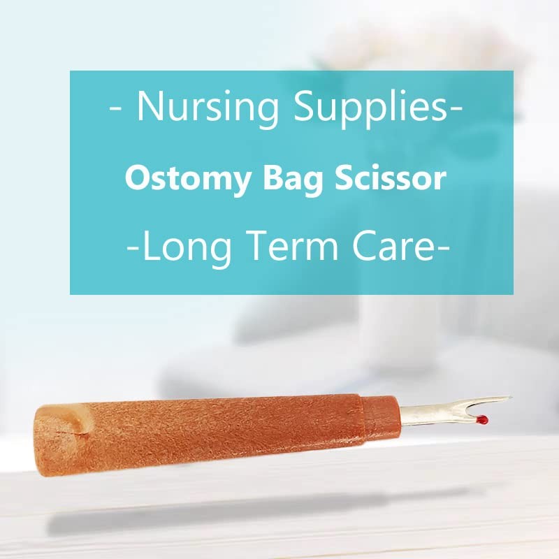 Colostomy Ostomy Bag Scissor, Ileostomy Stoma Pouch Shear, Nursing Care