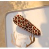 Alligator Set of 2 beautiful leopard hair clips - alligator-styl