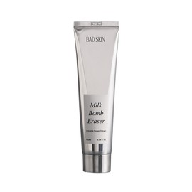 Bad Skin Milk Bomb Eraser 100ml Milk Cleansing Foam / 배드스킨 우유 폭탄 지우개 100ml 우유 클렌징폼