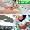 Konex Wooden Nail Brush for Scrubbing, Fingernail Brush Nail Scrub