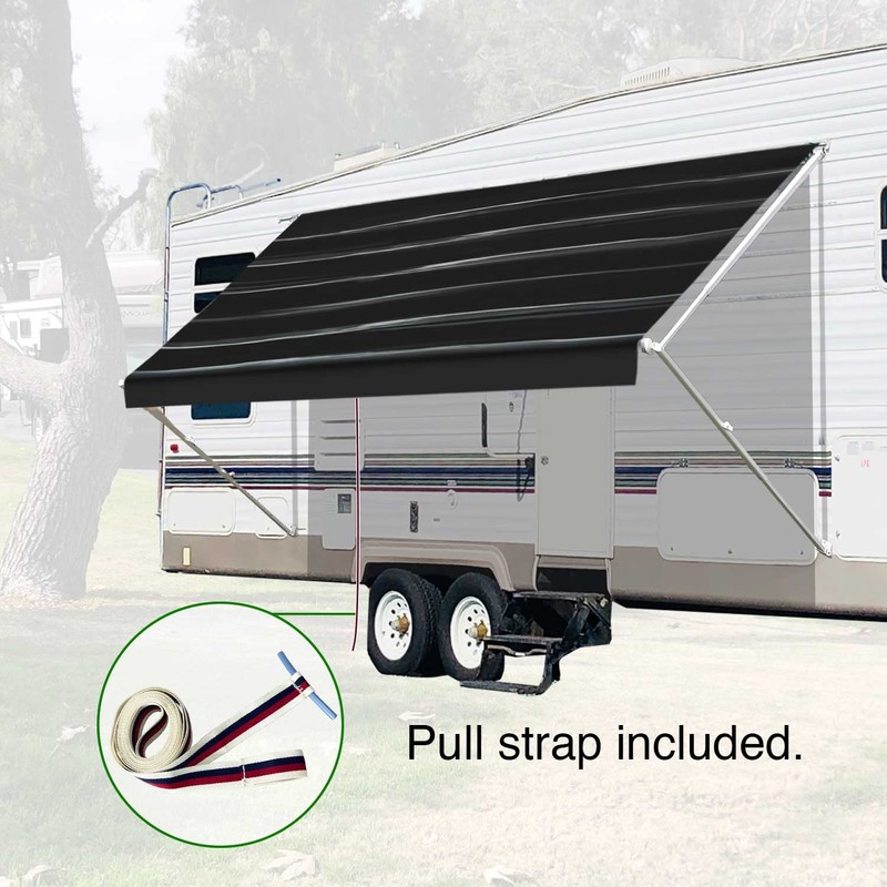 Leaveshade RV Awning Fabric Replacement Camper Trailer Awning Fabric Super