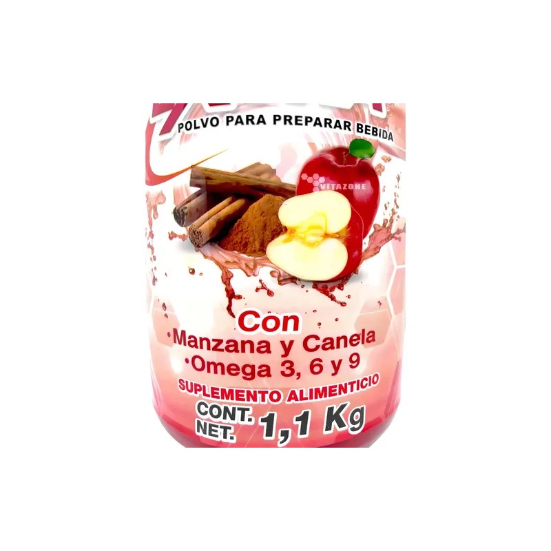 Grenetina Extra Omega 3 6 9 Manzana Canela 1.1 Kg