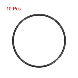 sourcing map Pack of 10 Rubber O Rings 85 mm AD 78.8 mm ID 3.1 mm Width Metric Seal