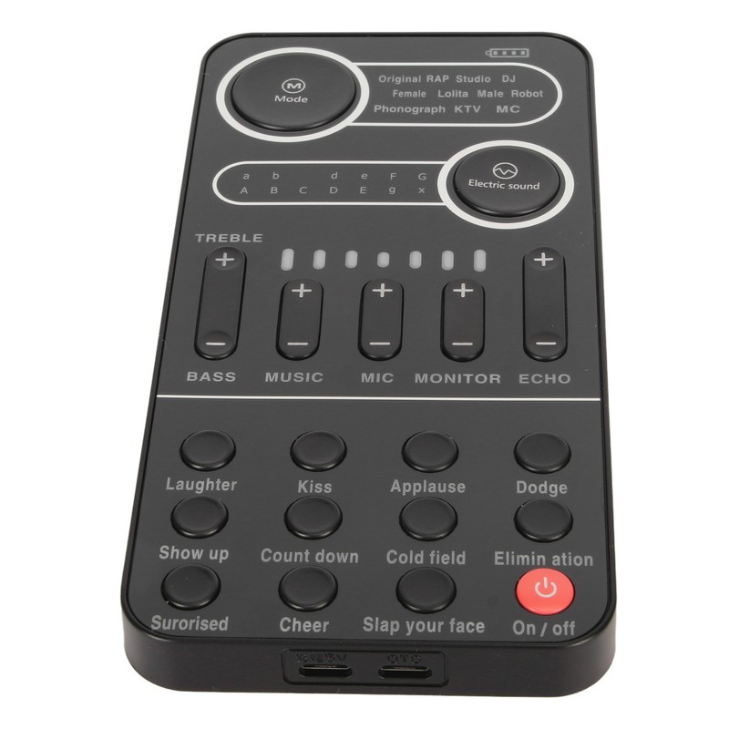 Portable Voice Changer Bluetooth 5.3 Multifunctional Effects Handheld Mini Live