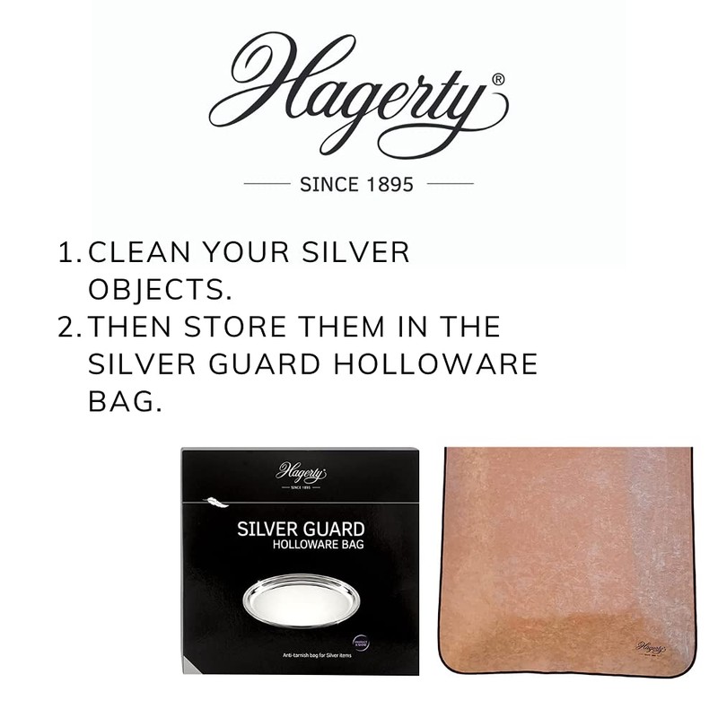Hagerty Silver Guard Holloware Bag for silver & silver-plated objects