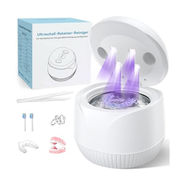 Ultrasonic Cleaning Device 45000Hz UV Ultrasonic Cleaner 200 ml Dental